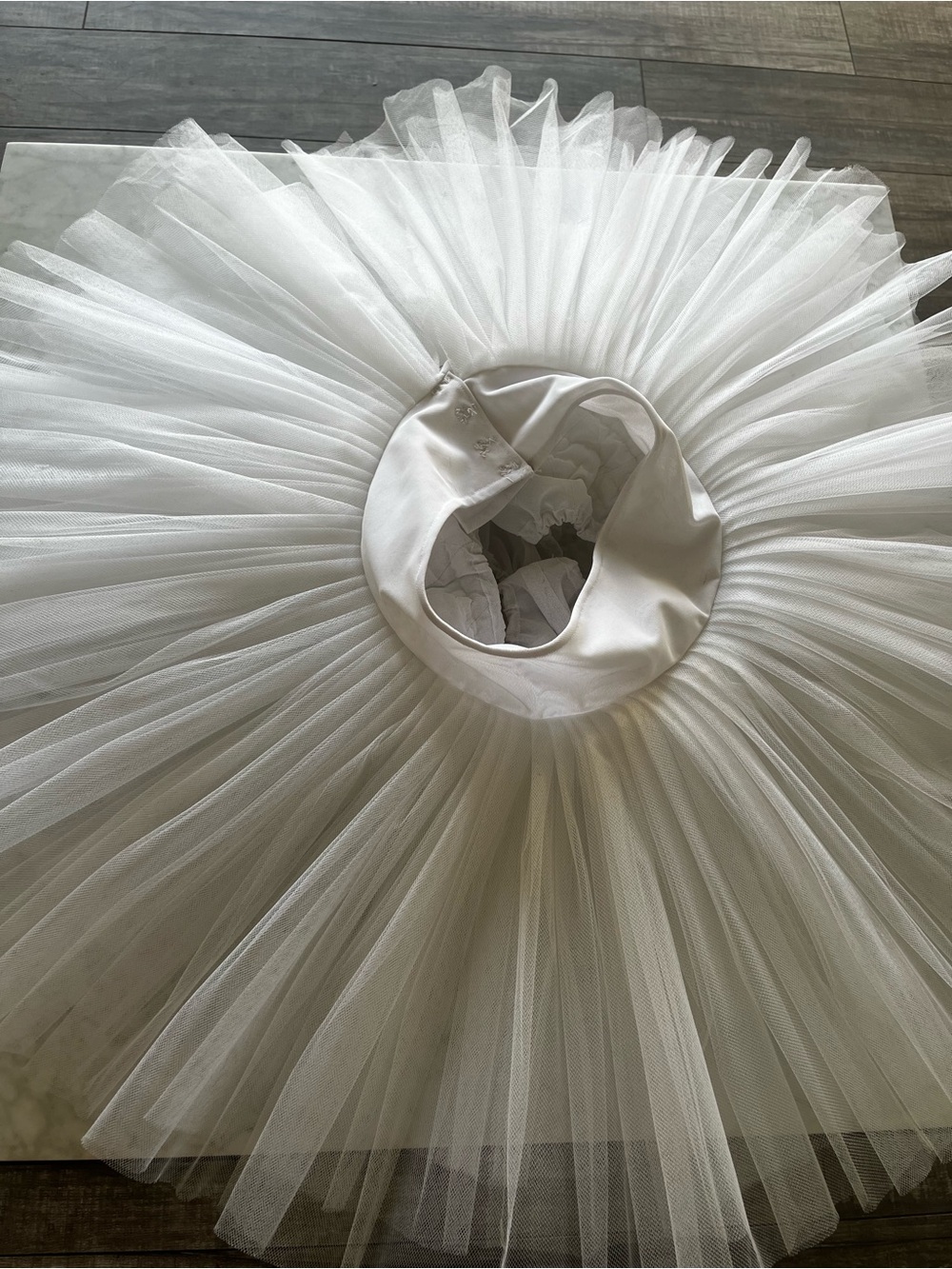White 8 layer practice tutu
